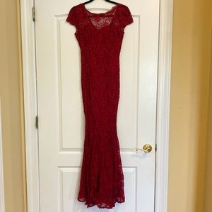 Red Rephyllis Bridesmaid Dress